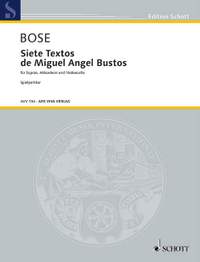 Bose, H v: Siete Textos de Miguel Angel Bustos