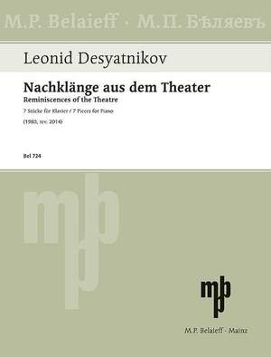 Desyatnikov, L: Nachklänge aus dem Theater