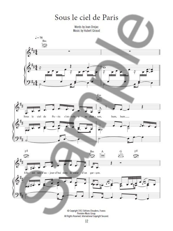 Paris Presto Sheet Music