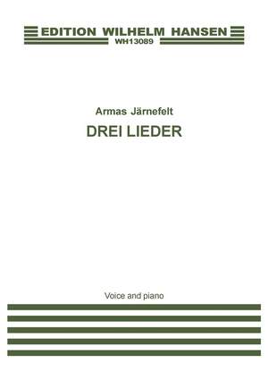 Armas Järnefelt: Drei Lieder