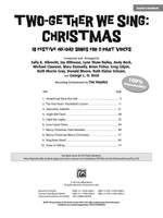 Sally K. Albrecht/Jay Althouse/Lynn Shaw Bailey/Andy Beck/Michael Clawson/Mary Donnelly/Brian Fisher/Greg Gilpin/Ruth Morris Gray/Tim Hayden/Donald Moore/Ruth Elaine Schram/George L. O. Strid: Two-Gether We Sing: Christmas Product Image