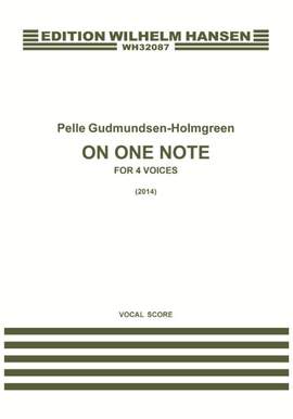Pelle Gudmundsen-Holmgreen: On One Note