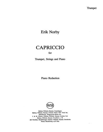 Erik Norby: Capriccio