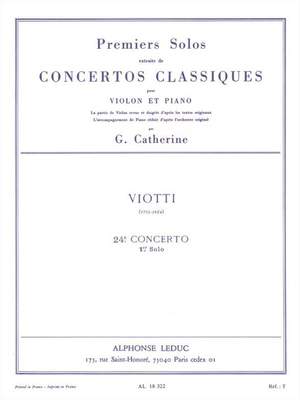 Giovanni Battista Viotti: Premiers Solos Concertos Classiques