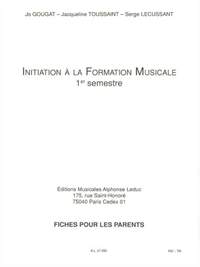 Jo Gougat_Jacqueline Toussaint: Initiation to Musical Studies (1)