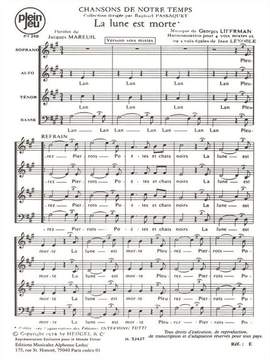 Georges Liferman: La Lune Est Morte