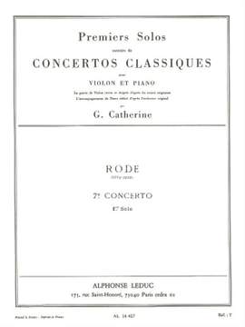 Pierre Rode: 7th Concerto - 1st Solo