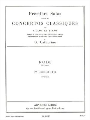 Pierre Rode: 7th Concerto - 1st Solo