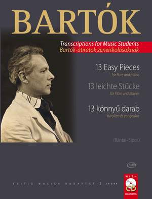 Bartók: 13 Easy Pieces (flute and piano/CD)
