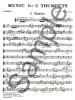 Verne Reynolds: Music For 5 Trumpets Product Image