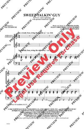 Barbara Baer/Eliot Greenberg/Doug Morris/Robert Schwartz: Sweet Talkin' Guy