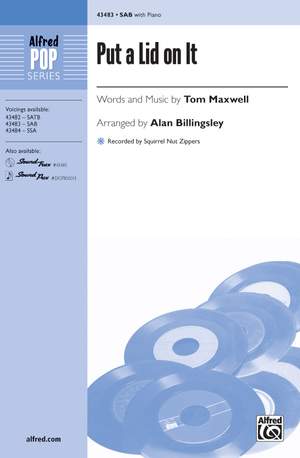 Tom Maxwell: Put a Lid on It SAB
