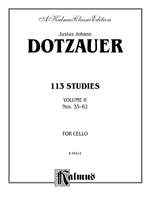 J.J.F. Dotzauer/Justus Johann Dotzauer: 113 Studies, Volume II Product Image