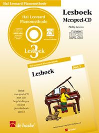 Phillip Keveren: Hal Leonard Pianomethode Lesboek 3 (CD)