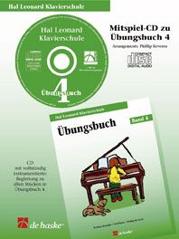 Hal Leonard Klavierschule Übungsbuch 4 (CD)
