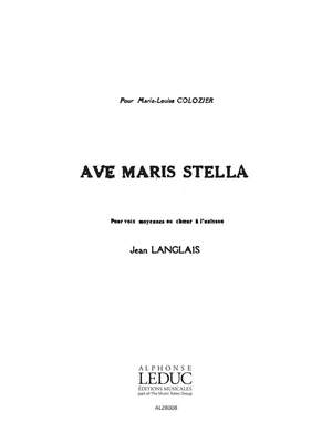 Jean Langlais: Ave Maria Stella
