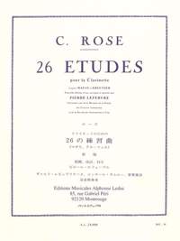 Cyrille Rose: 26 Études