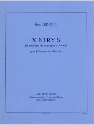 Éric Ledeuil: X Niry S pour flûte en ut ou flûte alto