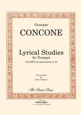 Giuseppe Concone: Lyrical Studies