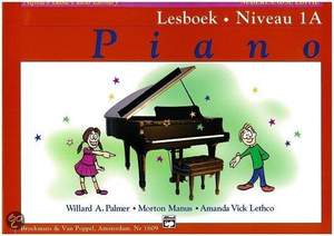 Alfred's Basic Piano Library Lesboek Niveau 1A