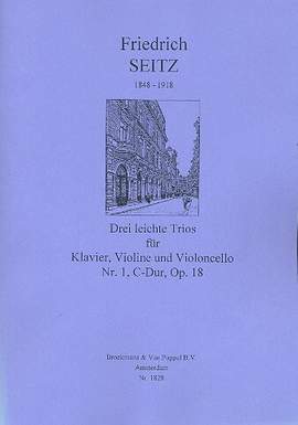 Friedrich Seitz: 3 Leichte Trios 1 C Op.18