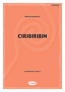 Alberto Pestalozza: Ciribiribin Melody Lines & Guitar Sheet