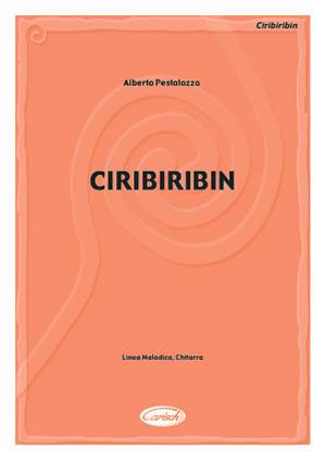 Alberto Pestalozza: Ciribiribin Melody Lines & Guitar Sheet