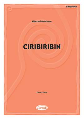 Alberto Pestalozza: Ciribiribin Voice & Piano Sheet