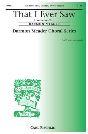 Darmon Meader: That Ever I Saw