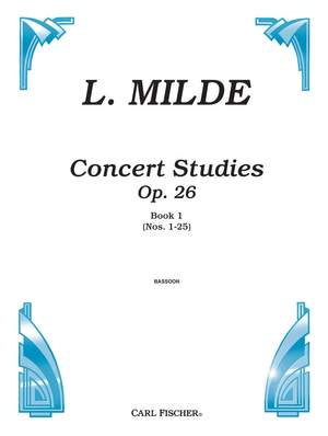 Ludwig Milde: Concertstudies 1 Op.26