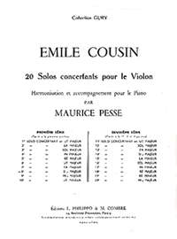 Emile Cousin: Solo concertant n°8 en sib maj.