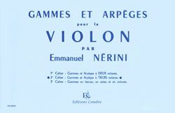 Emile Nerini: Gammes et arpèges Vol.2 (à 3 octaves)