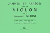 Emile Nerini: Gammes et arpèges Vol.1 (à 2 octaves)