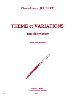 Claude-Henry Joubert: Thème et variations
