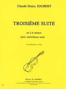 Claude-Henry Joubert: Suite n°3 en la min.