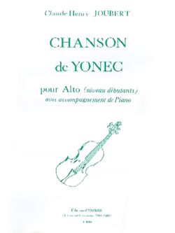 Claude-Henry Joubert: Chanson de Yonec