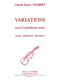 Claude-Henry Joubert: Variations