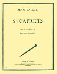 Jean Calmel: Caprices (24) dans toutes les tonalités