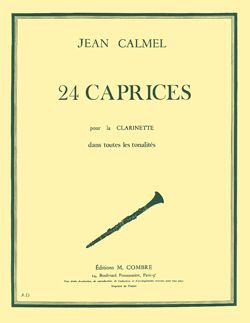 Jean Calmel: Caprices (24) dans toutes les tonalités