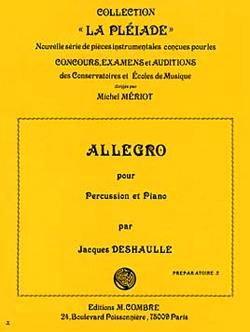 Jacques Deshaulle: Allegro