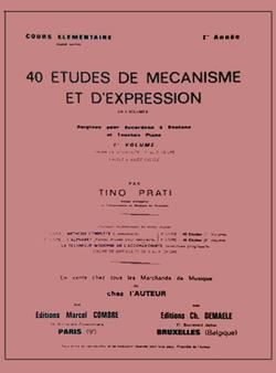 Tino Prati: Etudes de mécanisme et d'expression (40) Vol.1