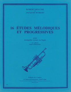 Robert Bouche_Jacques Robert: Etudes mélodiques et progressives (16) Vol.2