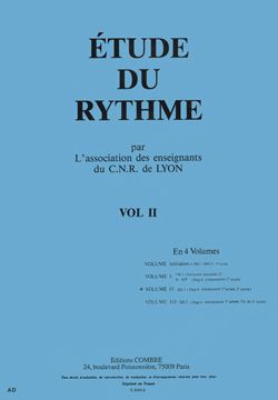 C.N.R. de Lyon - Etude du rythme Vol.2