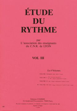 C.N.R. de Lyon - Etude du rythme Vol.3