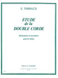 E. Thibaux: Etude de la double corde