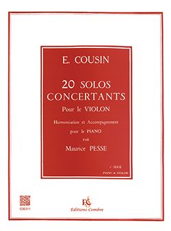 Emile Cousin: Solos concertants (20) série n°1 (1 à 10)