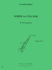 Alexandre Rudajev: Sober AA tea bar