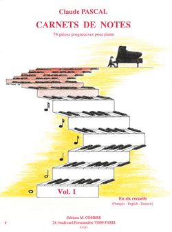 Claude Pascal: Carnets de notes Vol.1