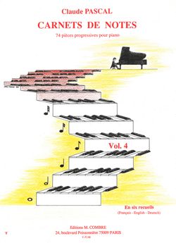 Claude Pascal: Carnets de notes Vol.4