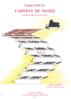 Claude Pascal: Carnets de notes Vol.5